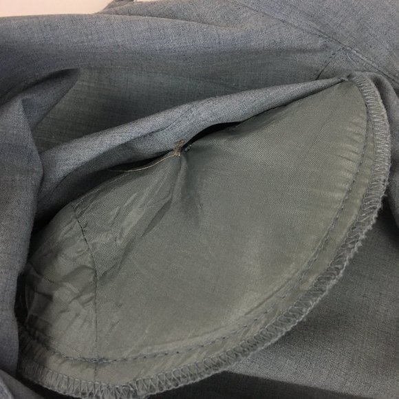 VTG Liz Claiborne Collection Blue Long Sleeve Blouse 90s - Picture 8 of 14